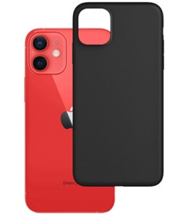 Matinis juodas dėklas Apple iPhone 13 Mini telefonui "3mk Matt Case"