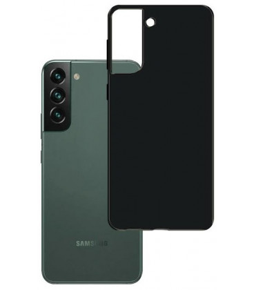 Matinis juodas dėklas Samsung Galaxy S22 Plus telefonui "3mk Matt Case"