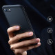 Juodas dėklas Apple iPhone 7 / 8 / SE 2020 / SE 2022 telefonui "Tech-protect Mattfit"