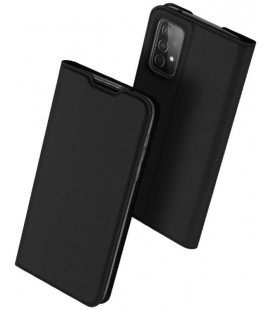 Juodas atverčiamas dėklas Samsung Galaxy A52 / A52 5G / A52s 5G telefonui "Dux Ducis Skin Pro"