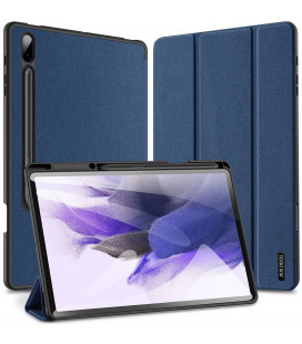Mėlynas atverčiamas dėklas Samsung Galaxy Tab S7 FE / S7 Plus / S8 Plus planšetei "Dux Ducis Domo"
