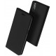 Juodas atverčiamas dėklas Sony Xperia 10 II telefonui "Dux Ducis Skin Pro"