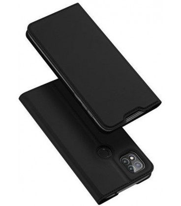 Juodas atverčiamas dėklas Xiaomi Redmi 9C / 9C NFC telefonui "Dux Ducis Skin Pro"