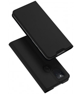 Juodas atverčiamas dėklas Google Pixel 5 telefonui "Dux Ducis Skin Pro"