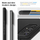 Juodas dėklas Samsung Galaxy A53 5G telefonui "Spigen Thin Fit"