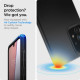 Juodas dėklas Samsung Galaxy A33 5G telefonui "Spigen Thin Fit"