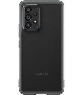 Originalus juodas dėklas "Soft Clear Cover" Samsung Galaxy A53 5G telefonui "EF-QA536TBE"