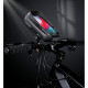 Juodas universalus telefonų dėklas dviračiams "Tech-Protect XT3S"