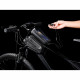 Juodas universalus telefonų dėklas dviračiams "Tech-Protect XT6"