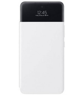 Originalus baltas atverčiamas dėklas "S-View Case" Samsung Galaxy A53 5G telefonui "EF-EA536PWE"