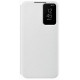 Originalus baltas atverčiamas dėklas "Clear View Case" Samsung Galaxy S22 telefonui "EF-ZS901CWE"