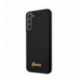 Guess Silicone Metal Logo Case for Samsung Galaxy S22+ Black