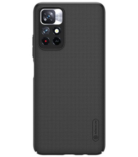 Juodas dėklas Xiaomi Redmi Note 11T 5G / Poco M4 Pro 5G telefonui "Nillkin Super Frosted Pro"
