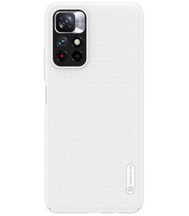 Baltas dėklas Xiaomi Redmi Note 11T 5G / Poco M4 Pro 5G telefonui "Nillkin Super Frosted Pro"