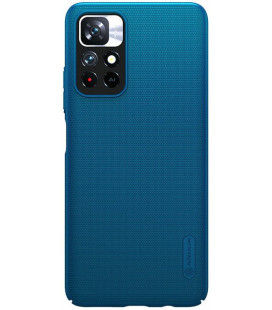 Mėlynas dėklas Xiaomi Redmi Note 11T 5G / Poco M4 Pro 5G telefonui "Nillkin Super Frosted Pro"