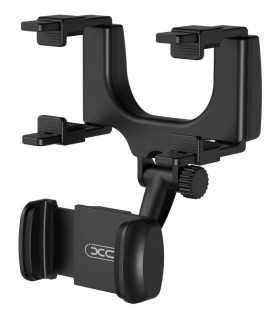 Automobilinis universalus telefono laikiklis XO C70, tvirtinamas ant veidrodėlio, juodas