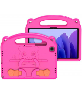 Rožinis dėklas Samsung Galaxy Tab A7 10.4 T500 / T505 planšetei "Dux Ducis Panda"