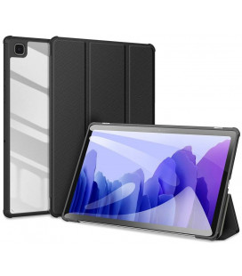 Juodas atverčiamas dėklas Samsung Galaxy Tab A7 10.4 T500 / T505 planšetei "Dux Ducis Toby"