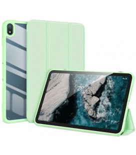 Žalias atverčiamas dėklas Nokia T20 planšetei "Dux Ducis Toby"