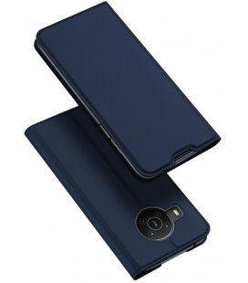 Mėlynas atverčiamas dėklas Nokia X10 / X20 telefonui "Dux Ducis Skin Pro"