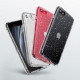 Skaidrus dėklas su blizgučiais Apple iPhone 7 / 8 / SE 2020 / SE 2022 telefonui "Tech-Protect Glitter"
