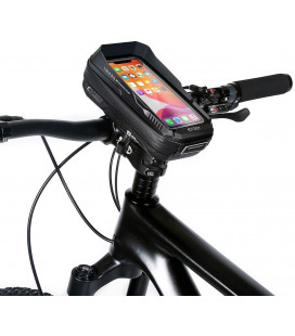 Juodas universalus telefonų dėklas dviračiams "Tech-Protect XT3"