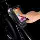Juodas universalus telefonų dėklas dviračiams "Tech-Protect XT5"