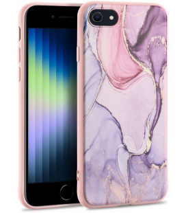 Dėklas su marmuro efektu Apple iPhone 7 / 8 / SE 2020 / SE 2022 telefonui "Tech-Protect Marble 2" 