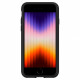 Juodas (Frost) dėklas Apple iPhone 7 / 8 / SE 2020 / SE 2022 telefonui "Spigen Ultra Hybrid"