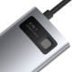 Adapteris šakotuvas USB-C - USB 3.0 / USB 2.0 / HDMI / USB-C PD "Baseus Metal Gleam Series HUB 4in1 CAHUB-CY0G"