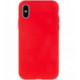 Dėklas Mercury Silicone Case Samsung S901 S22 raudonas