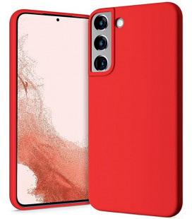 Raudonas dėklas Samsung Galaxy S22 telefonui "Mercury Silicone Case"