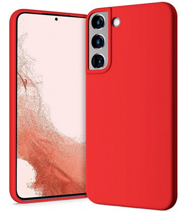 Raudonas dėklas Samsung Galaxy S22 telefonui "Mercury Silicone Case"