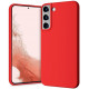 Raudonas dėklas Samsung Galaxy S22 Plus telefonui "Mercury Silicone Case"