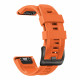Oranžinė apyrankė Garmin Fenix 5 / 6 / 6 Pro / 7 / 8 / 8 Pro / E / 9 / 9 Pro (47 mm) laikrodžiui "Tech-Protect Iconband"