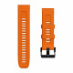 Oranžinė apyrankė Garmin Fenix 5 / 6 / 6 Pro / 7 / 8 / 8 Pro / E / 9 / 9 Pro (47 mm) laikrodžiui "Tech-Protect Iconband"