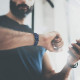 Juoda apyrankė Garmin Fenix 5 / 6 / 6 Pro / 7 / 8 / 8 Pro / E / 9 / 9 Pro (47 mm) laikrodžiui "Tech-Protect Iconband"