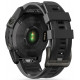 Juoda apyrankė Garmin Fenix 5 / 6 / 6 Pro / 7 / 8 / 8 Pro / E / 9 / 9 Pro (47 mm) laikrodžiui "Tech-Protect Iconband"