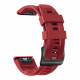 Raudona apyrankė Garmin Fenix 5 / 6 / 6 PRO / 7 laikrodžiui "Tech-Protect Iconband"