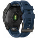 Mėlyna apyrankė Garmin Fenix 5 / 6 / 6 Pro / 7 / 8 / 8 Pro / E / 9 / 9 Pro (47 mm) laikrodžiui "Tech-Protect Iconband"