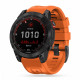 Oranžinė apyrankė Garmin Fenix 5X / 5X Plus / 6X / 6X Pro / 7X / 8 / 8 Pro / 9 / 9 Pro (51 mm) laikrodžiui "Tech-Protect Iconban
