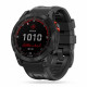 Juoda apyrankė Garmin Fenix 5X / 3HR / 5X PLUS / 6X / 6X PRO / 7X / 8 (51 mm) laikrodžiui "Tech-Protect Iconband"