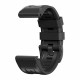 Juoda apyrankė Garmin Fenix 5X / 3HR / 5X PLUS / 6X / 6X PRO / 7X / 8 (51 mm) laikrodžiui "Tech-Protect Iconband"