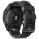Juoda apyrankė Garmin Fenix 5X / 5X Plus / 6X / 6X Pro / 7X / 8 / 8 Pro (51 mm) laikrodžiui "Tech-Protect Iconband"