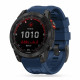 Mėlyna apyrankė Garmin Fenix 5X / 3HR / 5X Plus / 6X / 6X Pro / 7X / 8 / 8 Pro (51 mm) laikrodžiui "Tech-Protect Iconband"