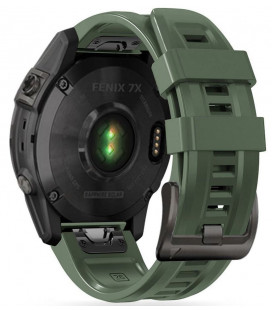 Žalia (Army) apyrankė Garmin Fenix 3 / 5X / 3HR / 5X PLUS / 6X / 6X PRO / 7X laikrodžiui "Tech-Protect Iconband"