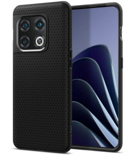 Juodas dėklas Oneplus 10 Pro 5G telefonui "Spigen Liquid Air"