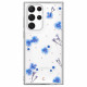 Dėklas su gėlėmis Samsung Galaxy S22 Ultra telefonui "Spigen Cyrill Cecile Blue Spring"