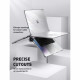 Juodas dėklas Apple MacBook Pro 14 M1 / M2 / M3 2021-2023 kompiuteriui "Supcase Unicorn Beetle Clear"