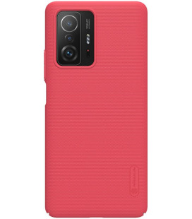 Raudonas dėklas Xiaomi 11T / 11T Pro telefonui "Nillkin Super Frosted"